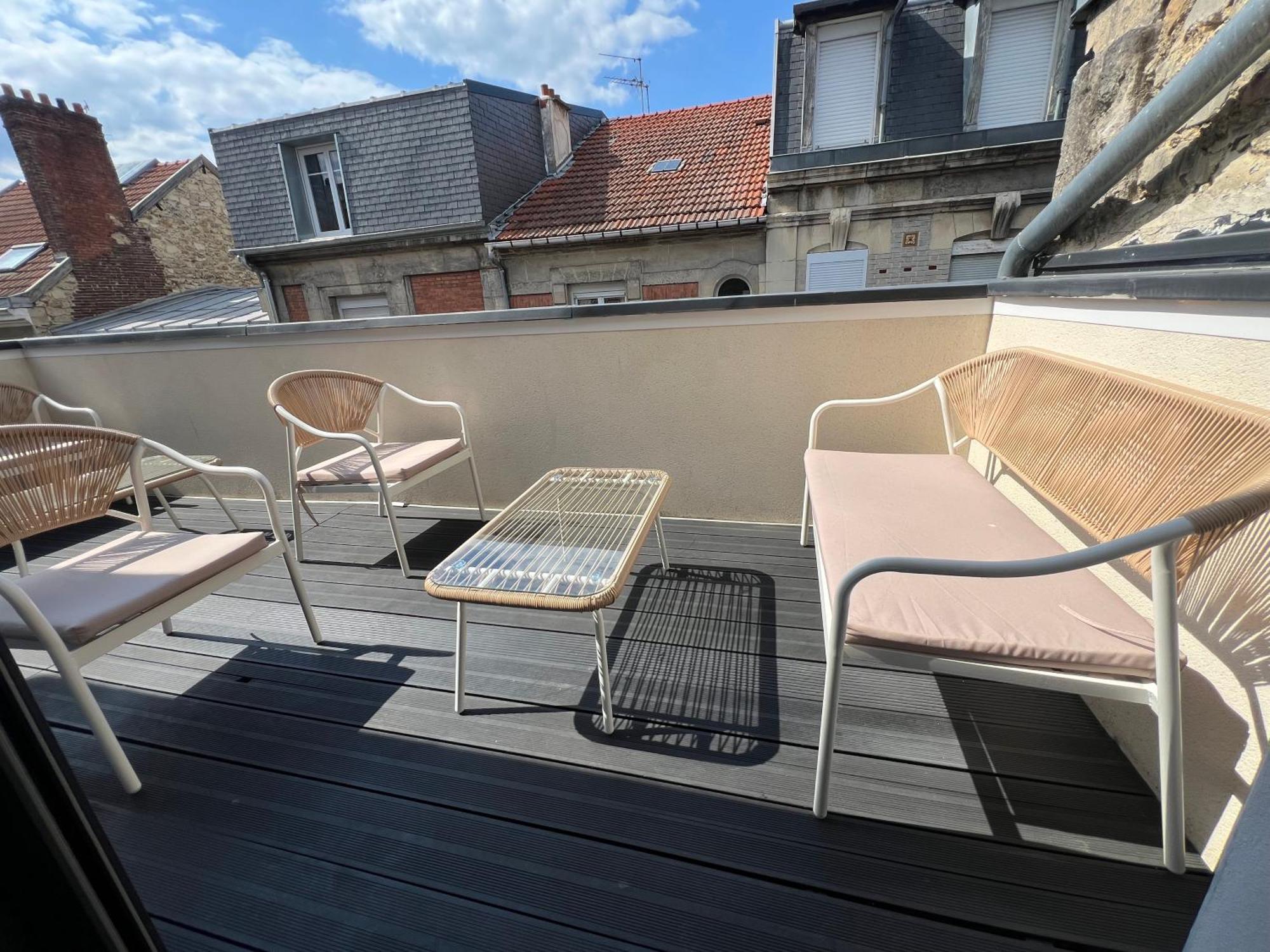 Mm Suites Town House Terrasse Reims Ngoại thất bức ảnh